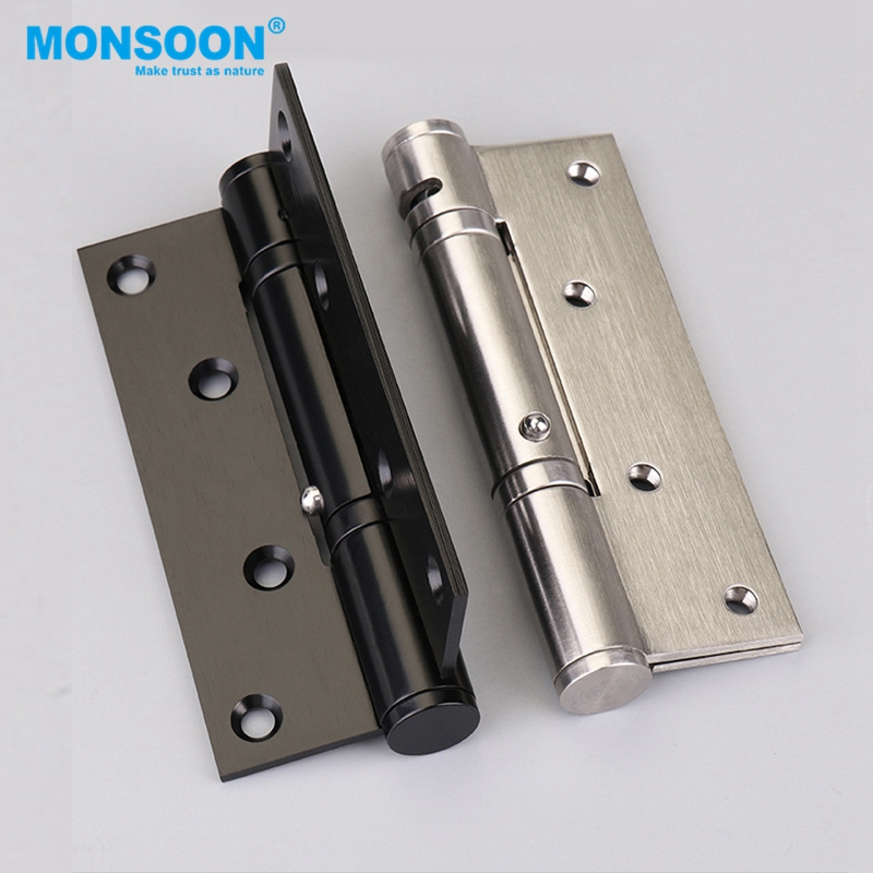 Hardware accessory 304 Decorative Small Box Cabinet Weld Head Lock Hinge Stainless Steel iron round corner spring door hinge