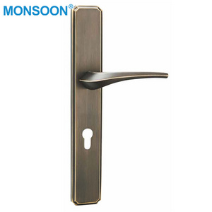 MONSOON Modern stainless steel zinc alloy design bedroom kitchen door handle classic long door pull handles