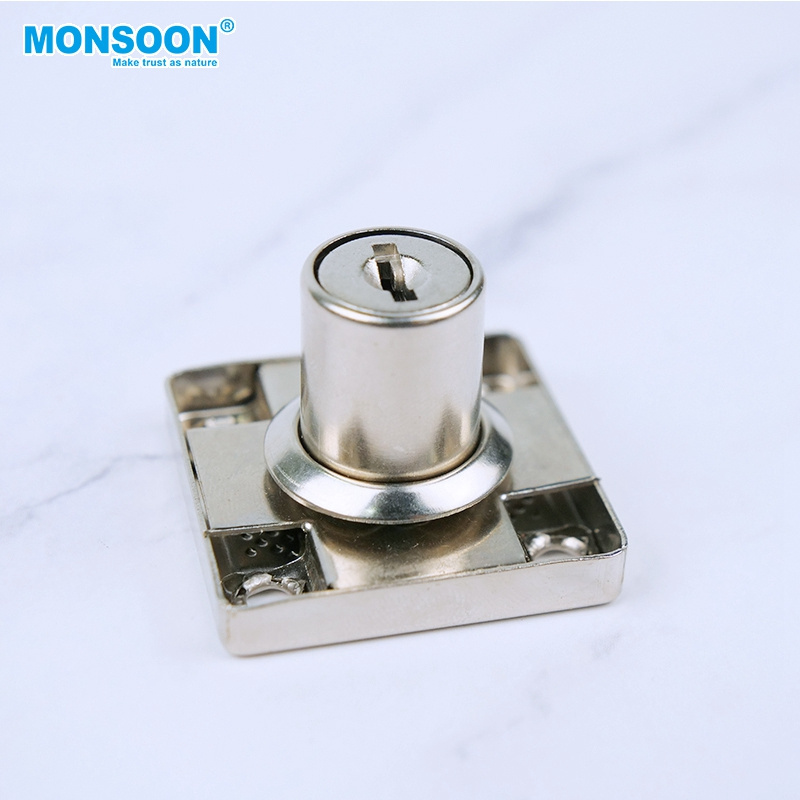 Steel Iron Cabinet Lock High Quality Furniture Office Drawer Computer Desk Lock Metal Desk Drawer Locks For Office