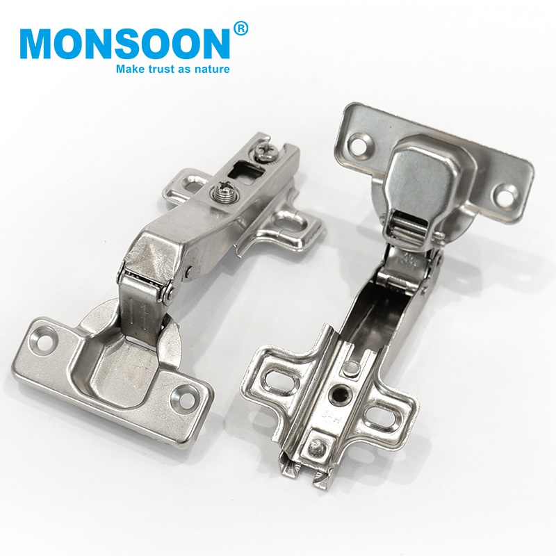 oem monsoon factories premium cabinet 45 degree Angle folding Hinges stainless steel cabinet hinges furniture hinges