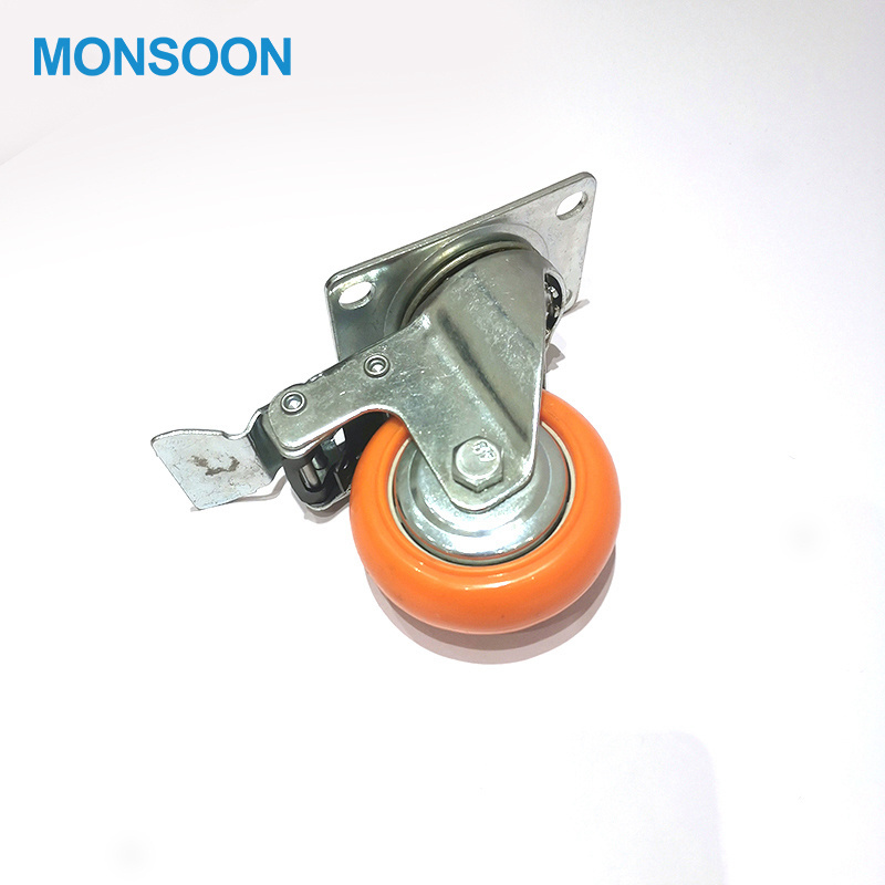 Roller Steel Furniture Caster Wheels for Chairs  Small Chair Casters Furniture Rollers for Tables swivel caster wheels