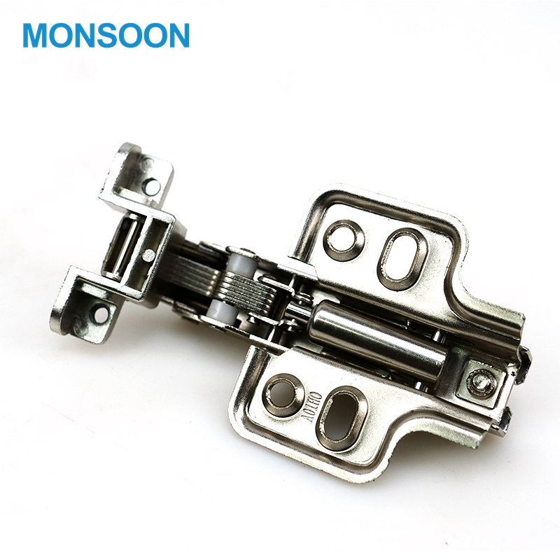 Cabinet Hinges Clip On Metal Door Hinges Soft Close 3D Base Hydraulic Self Closing Hinges for hidden door