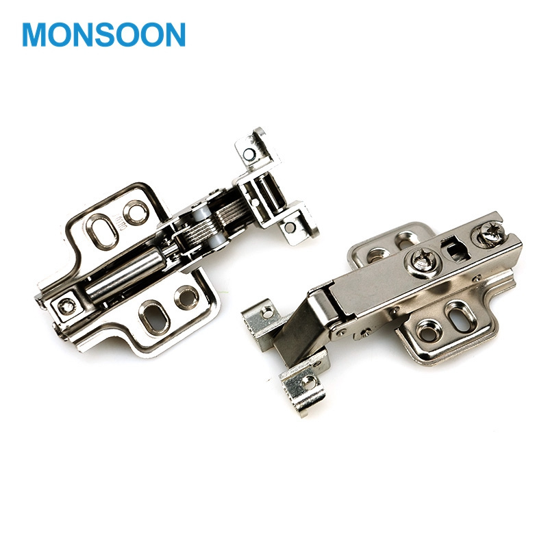 Cabinet Hinges Clip On Metal Door Hinges Soft Close 3D Base Hydraulic Self Closing Hinges for hidden door