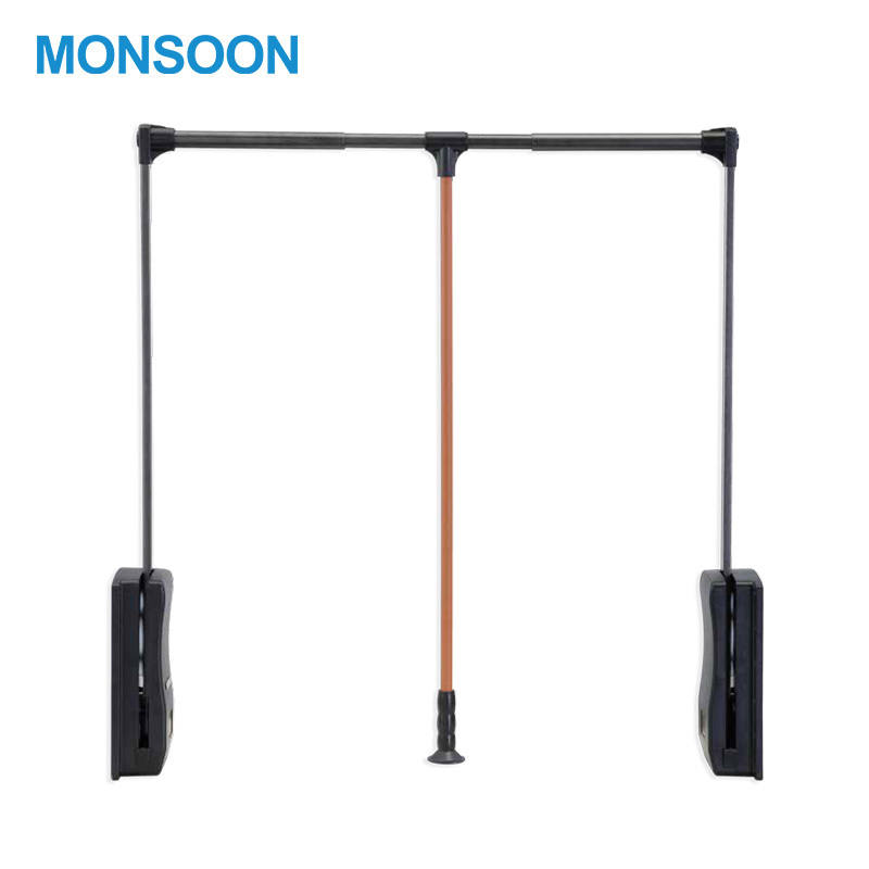 MONSOON Wardrobe Accessories hardware Closet metal clothes rod Wardrobes lift rack pull down clothes hanger