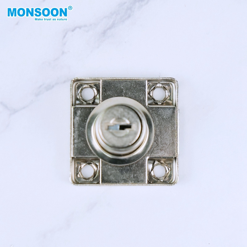 Steel Iron Cabinet Lock High Quality Furniture Office Drawer Computer Desk Lock Metal Desk Drawer Locks For Office