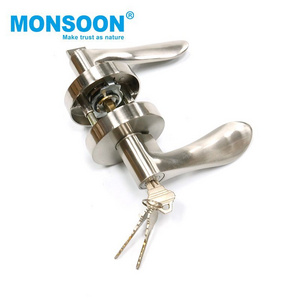 stainless steel tubular cam knob tubular knob door locks bedroom door knobs with lock and key safety tubular locks