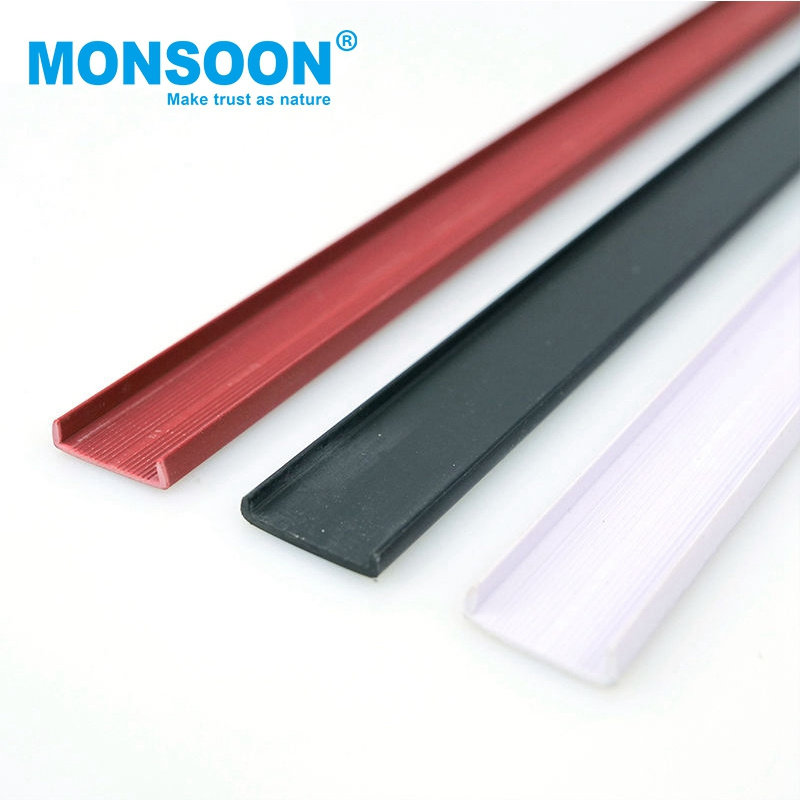 Furniture accessories pvc U profile edge banding U Shape Edge Banding U molding edge trim