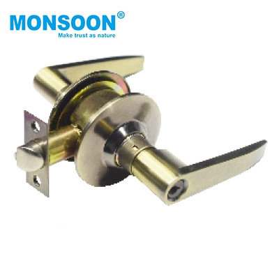 security cylindrical knob door lock lever handle Stainless Steel door Key In Lever main bedroom cylindrical door knob lock