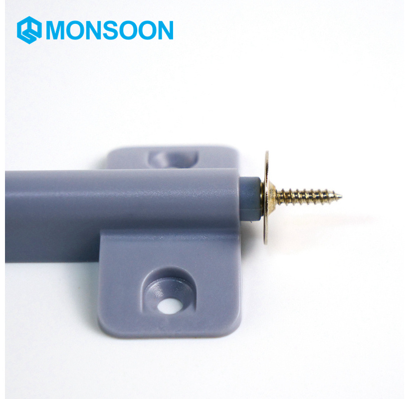 MONSOON Furniture hardware Safety Cabinet touch latch Close magnetic catches plastic catcher magnet push to open system