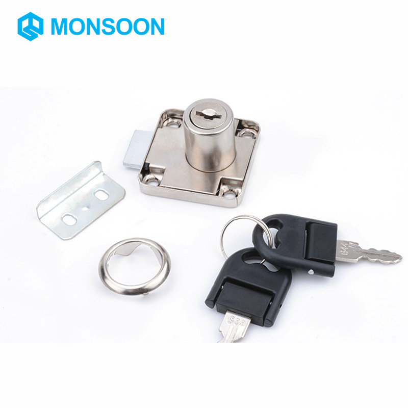 Furniture Connector Sandwich Wall Panel Combination Cam Locks With Pedestal Use