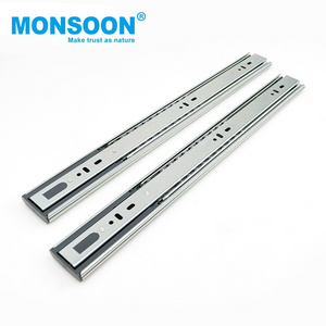 custom kitchen hardware ball bearing drawer slide parts concealed side mount soft close drawer slide