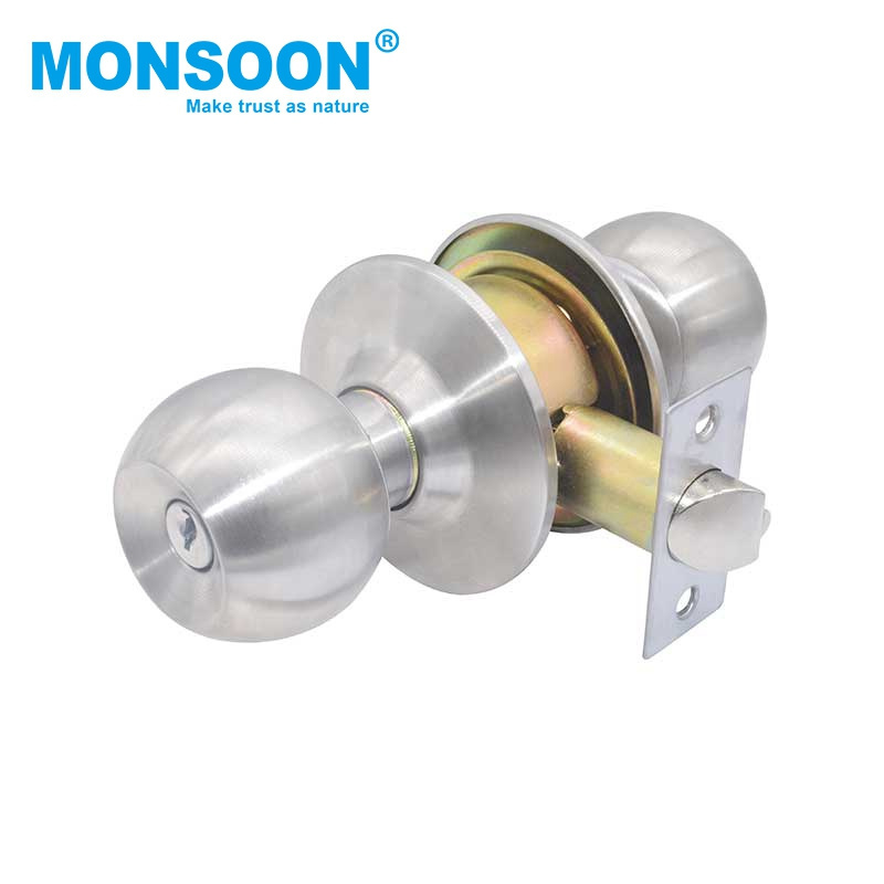 manufacture entry door tubular knob cylindrical indoor lock Double Sides Door Lock privacy door knob