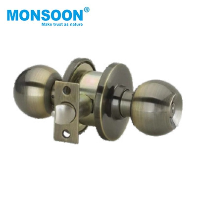 hot sale double sided high security keyless cylindrical knobset Door Lock Bedroom cylindrical knob lock