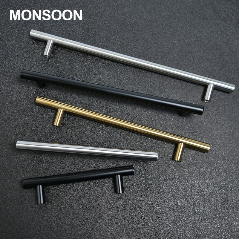 MONSOON Drawer Pulls And Ceramic Knobs Double Side Door Pull Handle