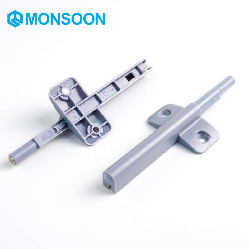 Furniture accessories hardware Catch Door Closer Soft Close Push Magnetic Door Holder Drawer Latch Door Closer