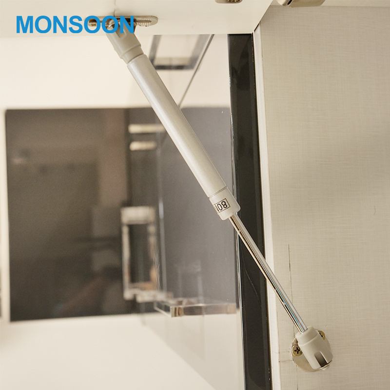 MONSOON Furniture Accessories Adjustable Gas Spring Strut For Bed Cabinet Door Hydraulic Lift