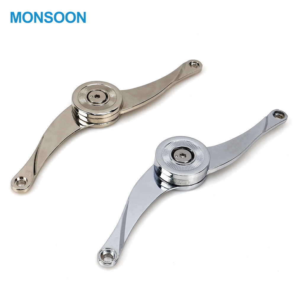 Zinc alloy cabinet support lid stay hinge hydraulic arm for furniture  hot sale Straight arm zamac lid stay