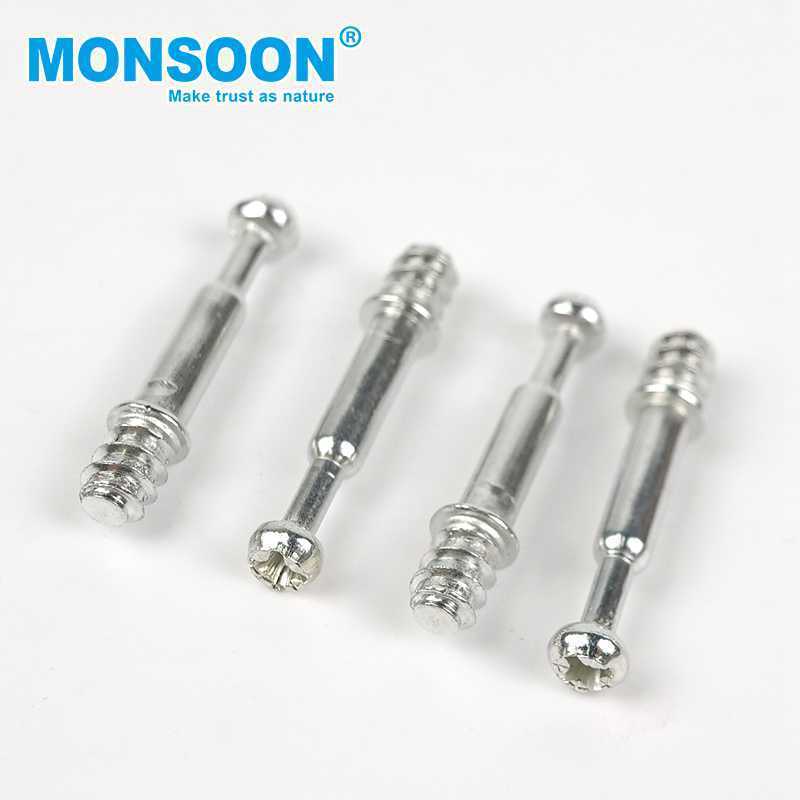 metal connector fittings cam furniture plastic wood connector fittings 3 in 1 Screw Eccentric Cabinet Connectors Bolt