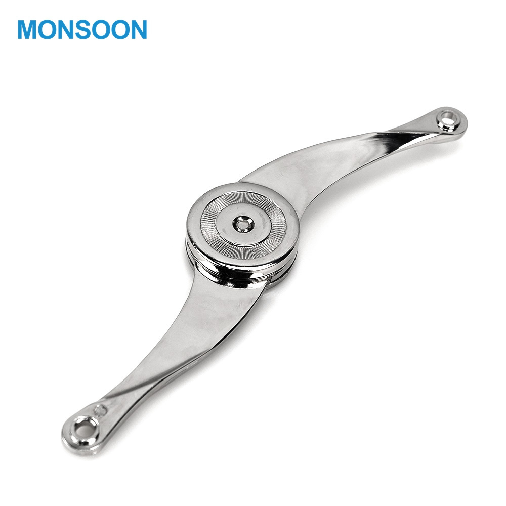 Zinc alloy cabinet support lid stay hinge hydraulic arm for furniture  hot sale Straight arm zamac lid stay