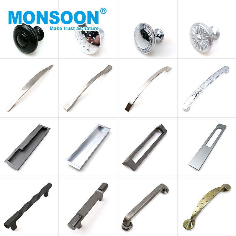 monsoon kitchen cupboard drawer custom long inside door pull T bar handle stainless steel cabinet furniture push pull handle