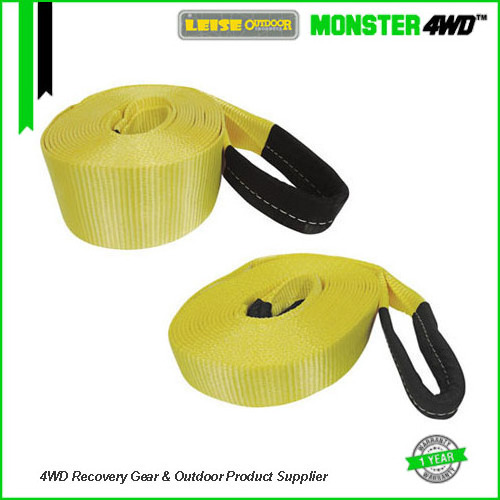 MONSTER4WD Tow Strap recovery towing rope with high quality for 4x4 offroad car truck