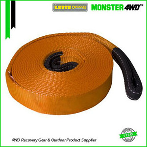 MONSTER4WD Tow Strap recovery towing rope with high quality for 4x4 offroad car truck