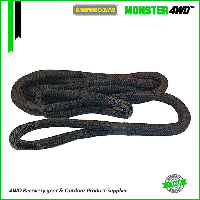 Monster4WD 1/2-2 inch Custom Tow Strap kinetic recovery rope for towing cars Tow Strap Car