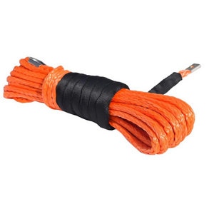 Monster4WD 5/16" * 50ft  ATV Winch  Rope Synthetic Winch Cable Off Road  Kenetic Rope for Winches