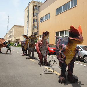 MCS-Stage Show Dinosaur Costume Of Walking Dilophosaurus Costume