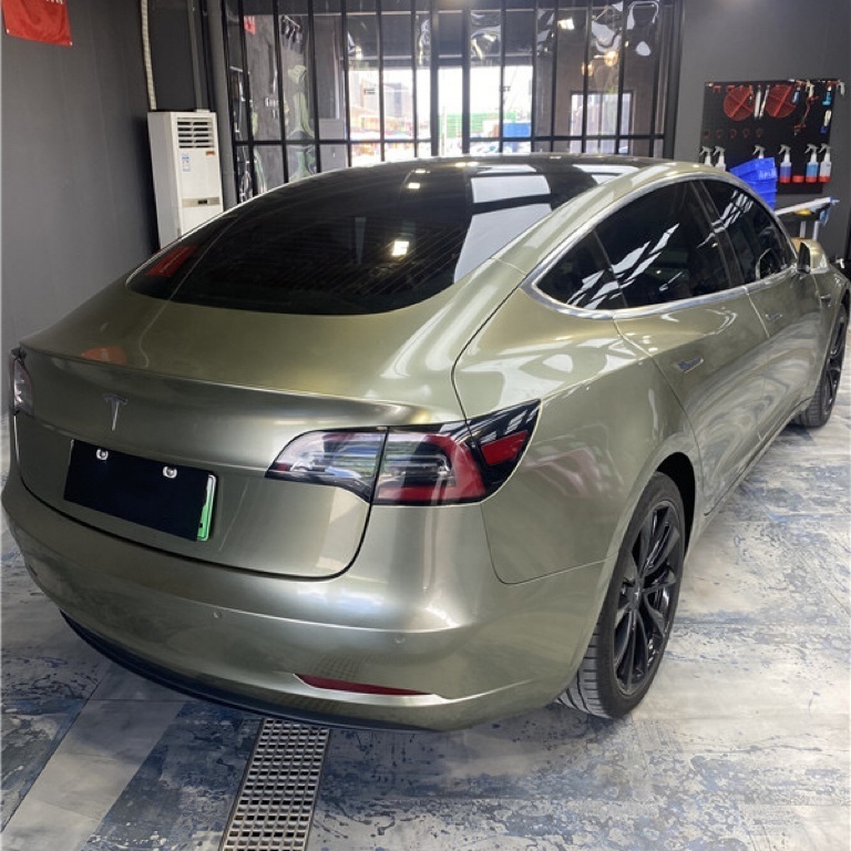 Aventurine Green PCV 1.52m*18m PET car wrapping vinyl wrap wrap vinyl car wrapping film