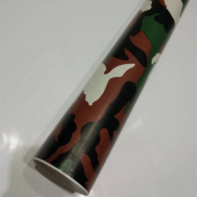 Factory wholesale cheap TPU TPH 1.52x18M/5x59FT car vinyl wrap camo color changing car films