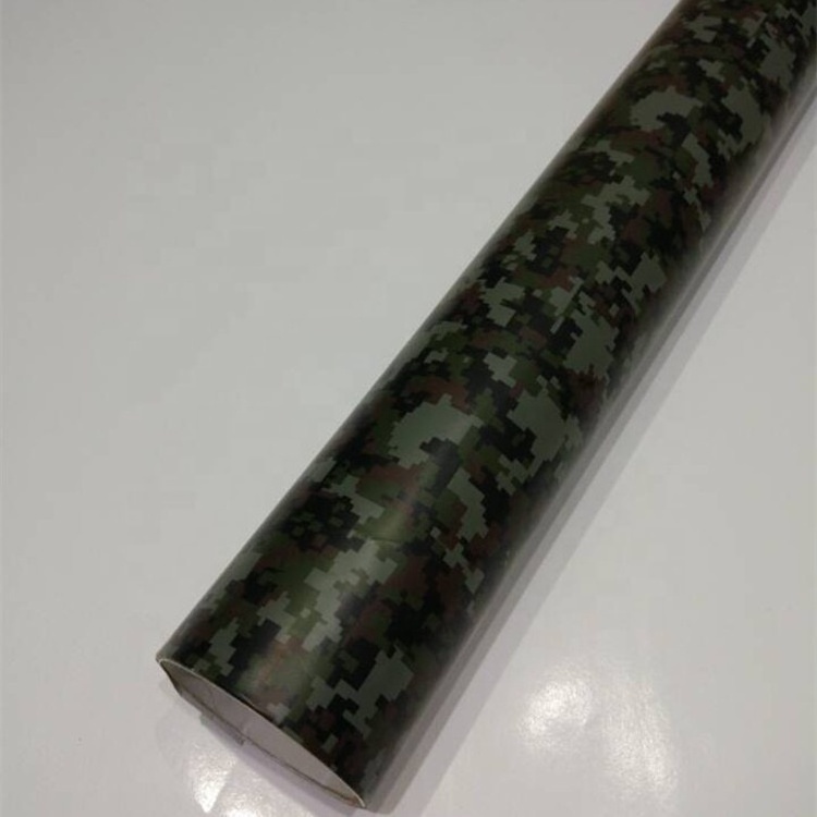 Factory wholesale cheap TPU TPH 1.52x18M/5x59FT car vinyl wrap camo color changing car films