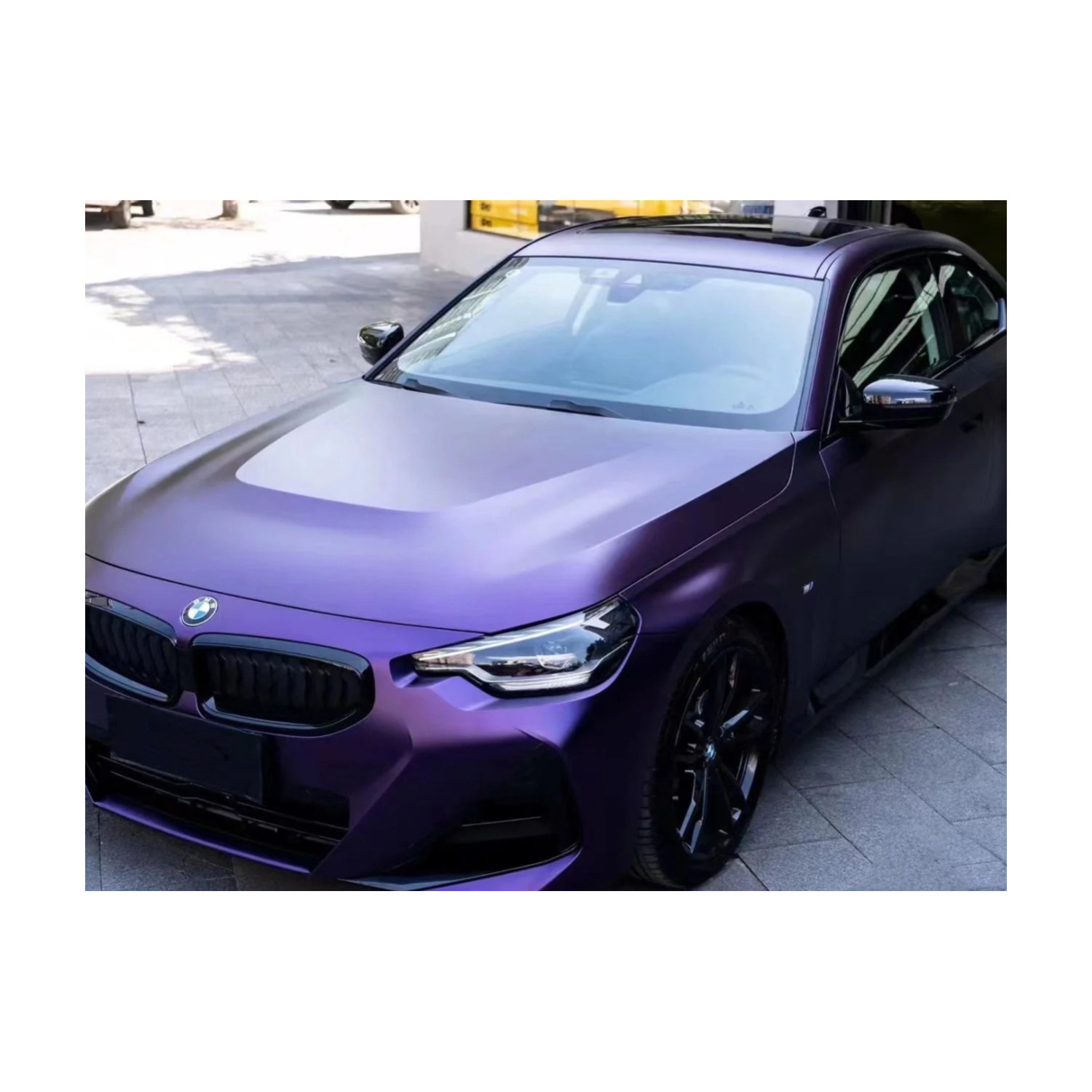 Factory direct Ultr-Matte Purple-Red car wrap PVC PET 5*59FT car wrap vinyl color ppf