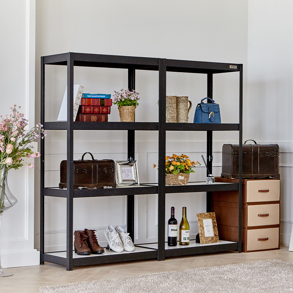 Display Rack Metal Home Furniture Storage Rack 3 Tier Kitchen Storage Bookcases Bookshelf Rack IRON Multifunction