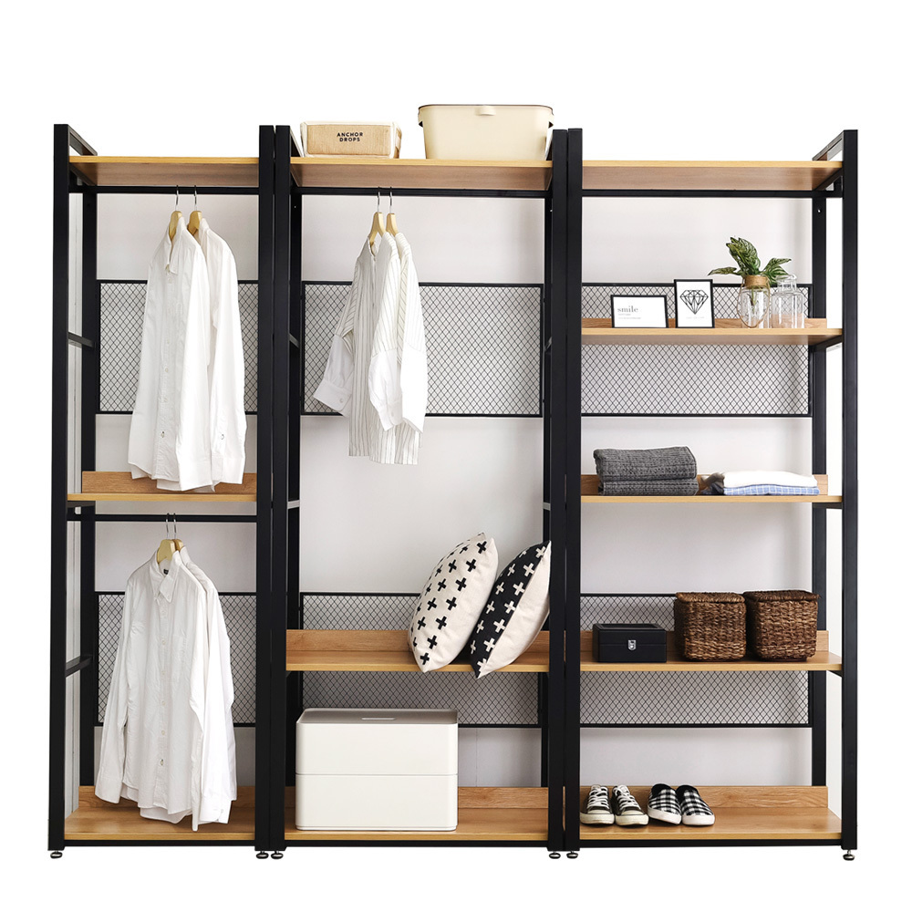 organizer closet custom bedroom armoire wardrobe no doors design wall cabinet modern women apartment closet walk in wardrobe