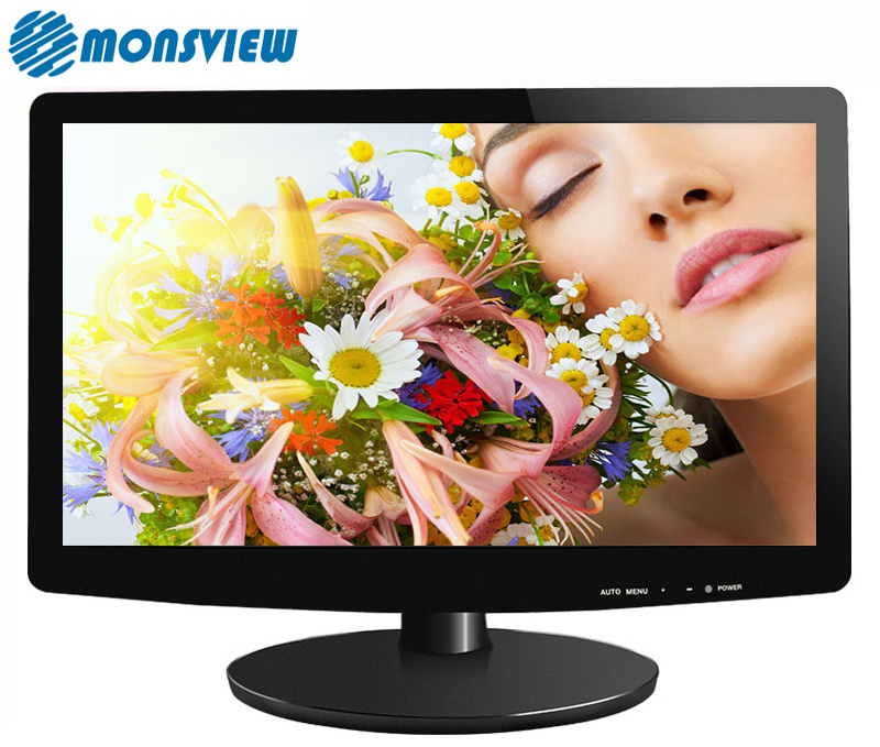 15.6 inch widescreen FHD IPS display monitor 15.6 inch 1920*1080P PC Computer LED Monitor with VGA HDMIed AV BNC Audio Speaker