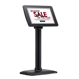 Stand Customer Display 7 inch 10.1 inch High Brightness Square Screen IPS Pole POS USB Customer Display Monitor with Pole Stand