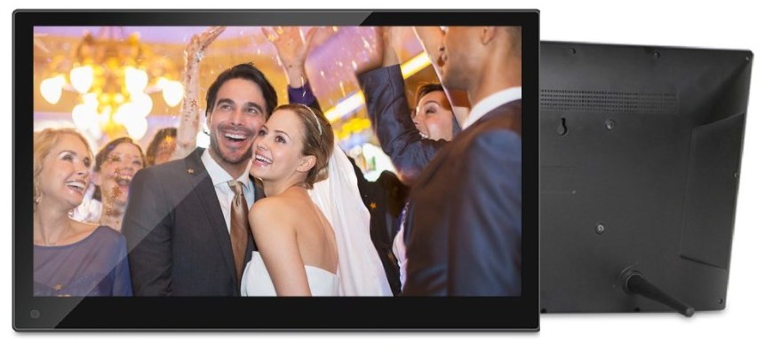 15.6 inch wall mount FHD 1080P IPS display advertising media player 15.6 inch digital signage and display for elevator display