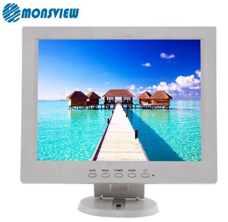 10 inch 1024*768 Square Screen Computer Display 10 inch lcd monitor for POS industrial car pc