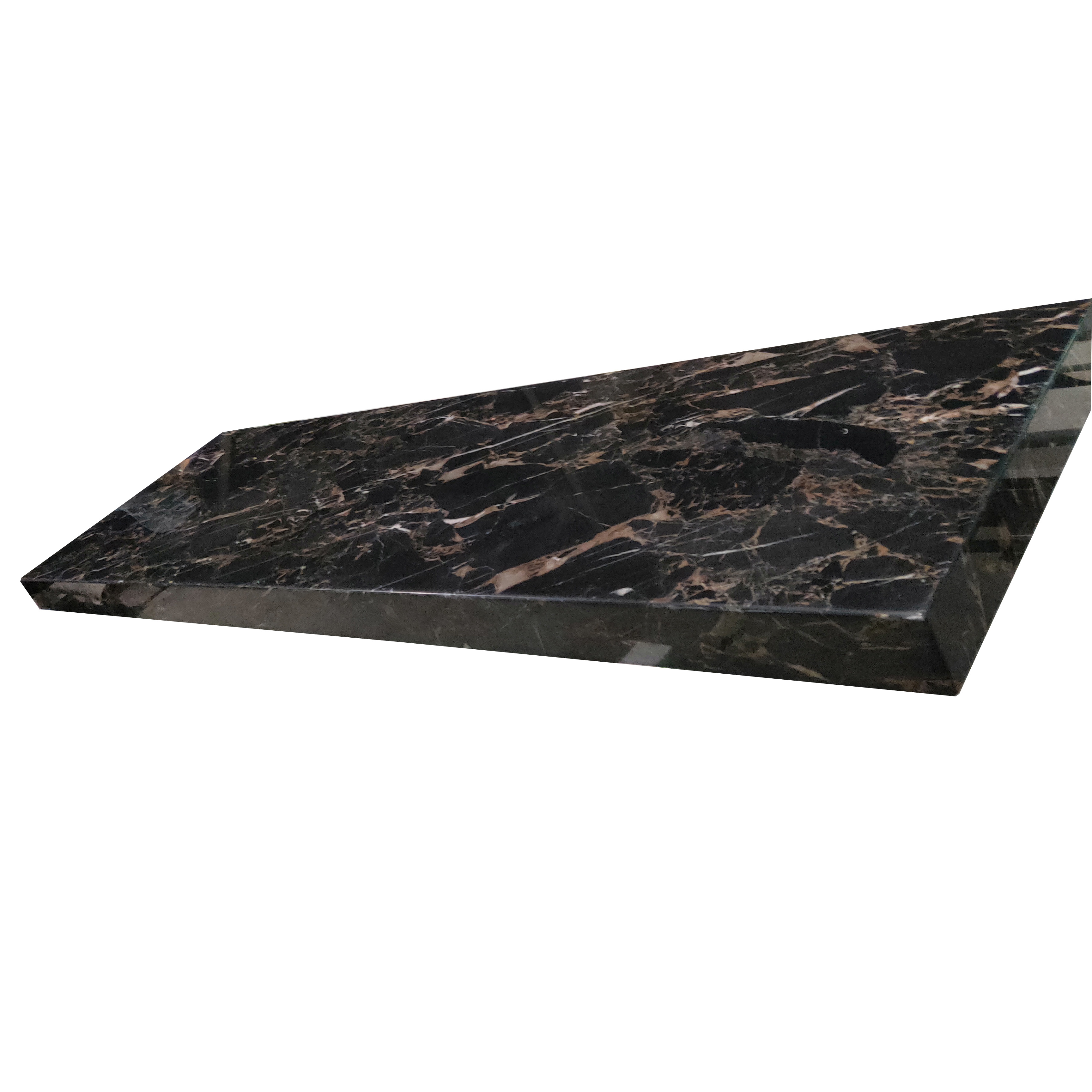 Thickened edges marble kitchen worktop and countertop for kitchen island