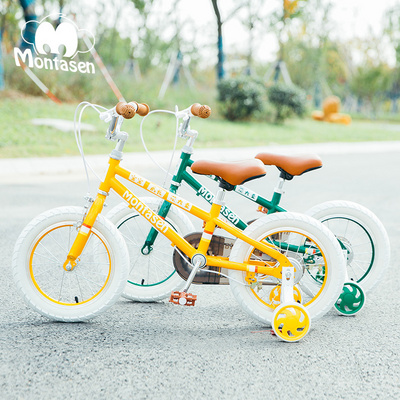 Montasen 12" Balance Bike  14 inch or 16 inch Children Bicycle Child Bike Steel Frame Yes Training Wheel Bike Bicycle