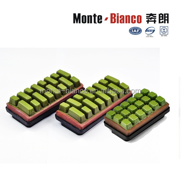 Monte-Bianco L140 , L170 Flexible Fickert Glaze Abrasive Block For Glaze Tile Porcelain Ceramic Products