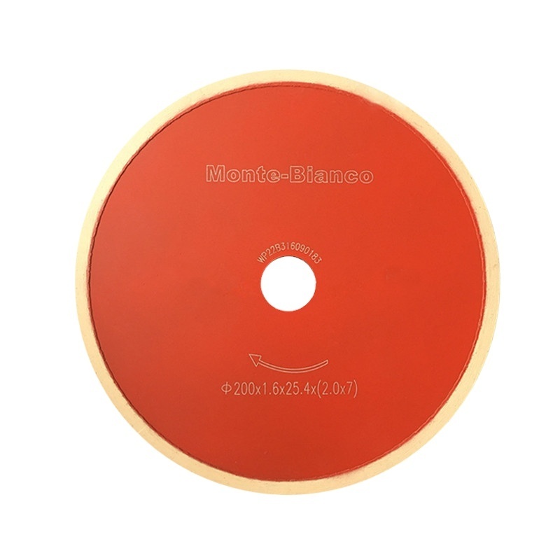 High Quality Segmented Diamond Marble Cutting Disc Continuous Rim 8INCH 200mm Blade for Stone Cutting Circular Blade