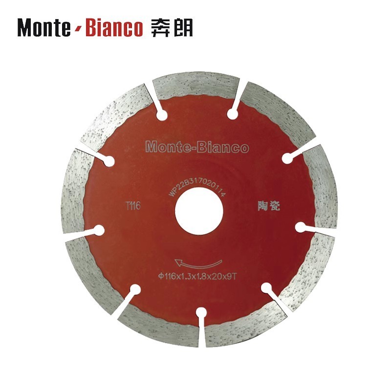 Good Price 116mm Ceramic Saw Blade Porcelain Cutting Disc Monte-Bianco Small Circular Diamond Saw Blade Multi Tool Blades