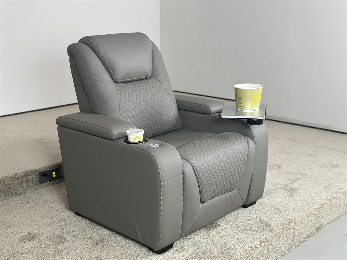 Home Cinema Theater Seating Single Theater Chair Furniture Single Movie Theater Recliner Seats For Home