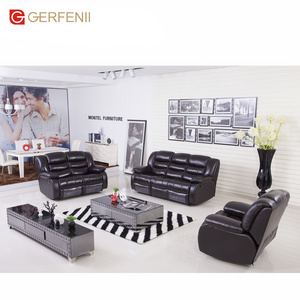 china lazy boy sofa set furniture living room leather functional sofa set 3 2 1 seat single reclining sofas set