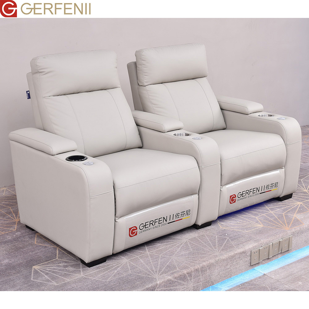 Living Room Power Leather Home Theater Recliner Sofa Set Reclinable Sofas Reclining Sofa Chair With Coffee Table