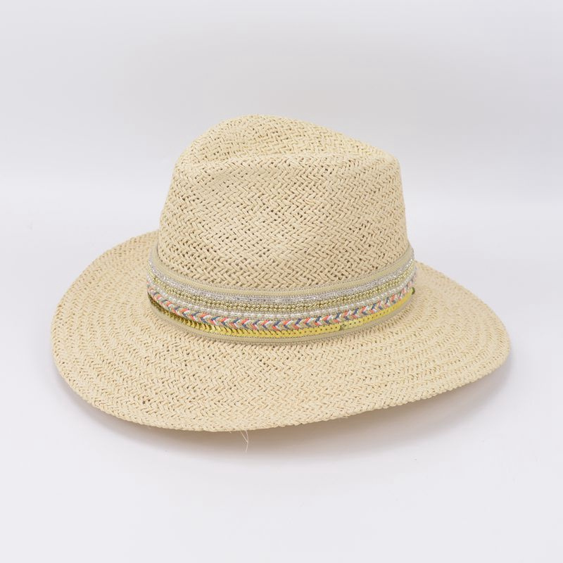 Custom summer straw fedora hat 2024 new style luxury fedora hats high quality mexico fedora hats