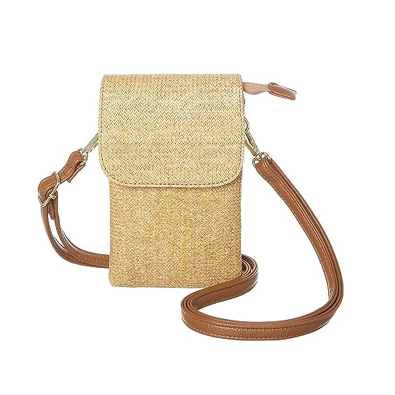 Beach Straw Shoulder Mini Bags Women Handbags Pockets Small Crossbody Ladies Purses And Handbags 2023 2024