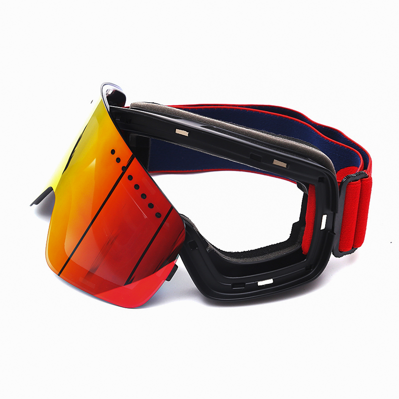 MONU selling custom magnetic anti-fog  snow ski goggles UV400 protection snowboard skiing glasses